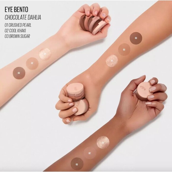 Kaja Heart & Seoul Eye Cheek Lip Set Radiant Finish Long-Wearing NEW Authentic - Picture 9 of 16